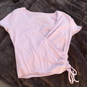 hollister lavendar baby tee! Small